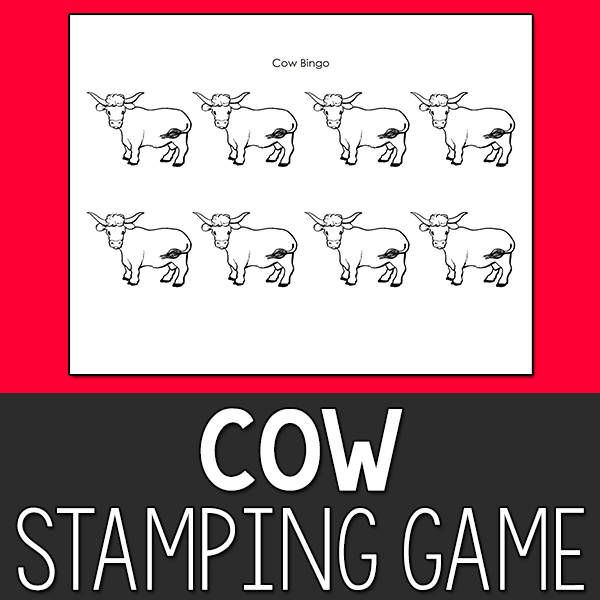 Cow Stamping Game