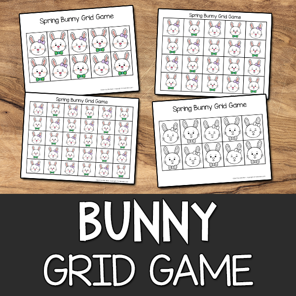 Easter Spring Grid Game