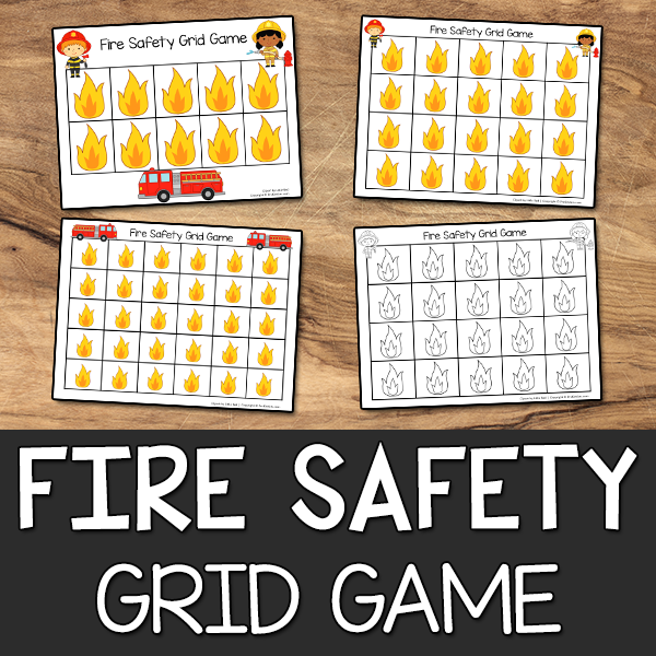 Fire Safety Grid Game