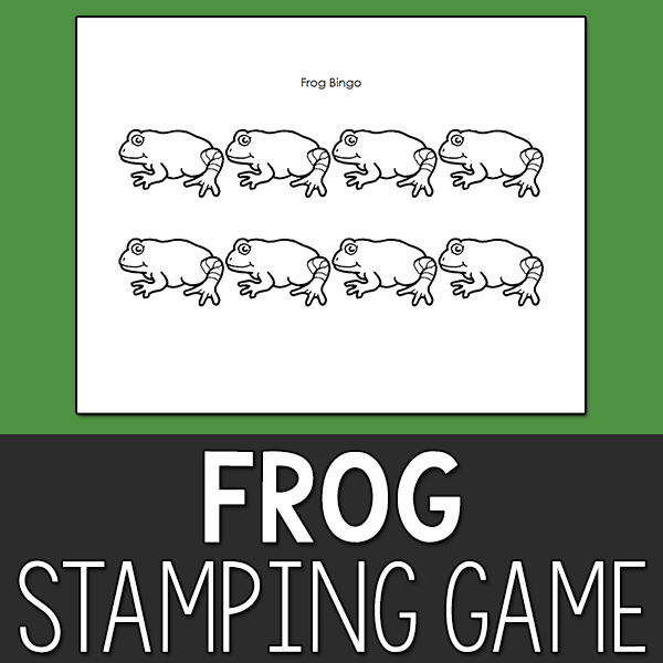 Frog Stamping Game