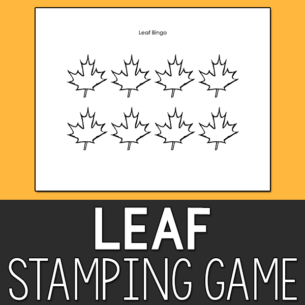 Leaf Stamping Game
