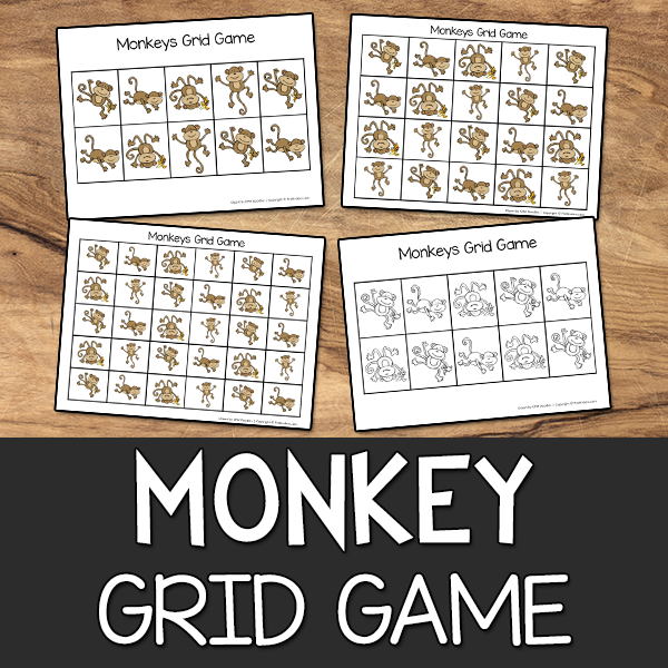 Monkey Grid Game