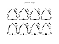 Christmas Bingo Christmas Bingo Stamping Game