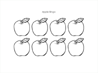 Apple Bingo Stamping Game