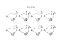 Duck Bingo Duck Bingo Stamping Game