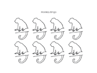 monkey bingo Monkey Bingo Stamping Game