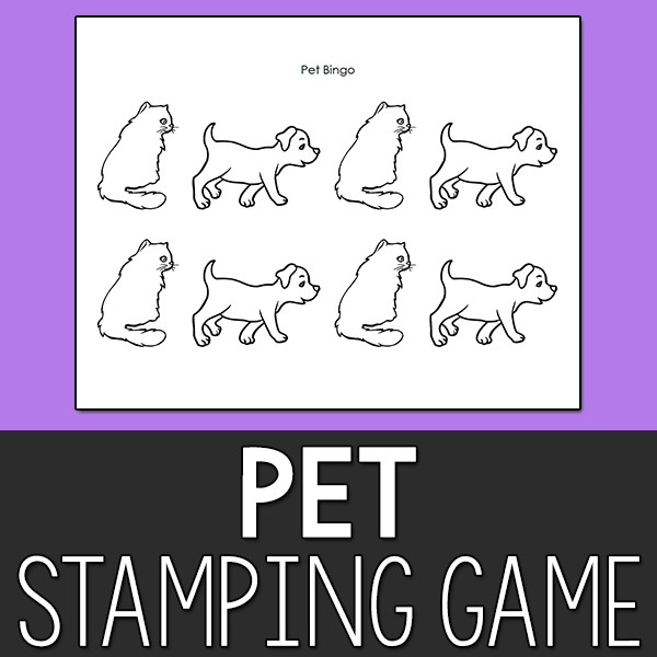 Pet Stamping Game