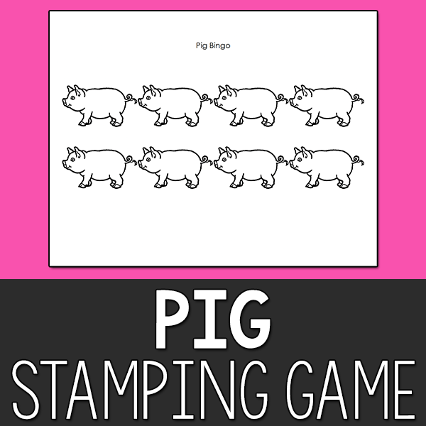 Pig Stamping Game
