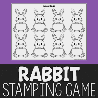 Bingo Marker Stamping Games - PreKinders