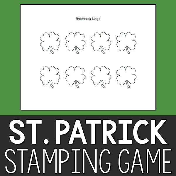 St. Patrick's Stamping Game