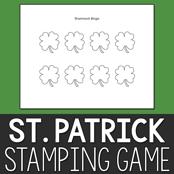  St. Patrick's Stamping Game