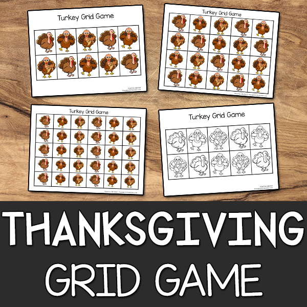 Thanksgiving Grid Game