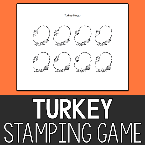  Turkey Stamping Game