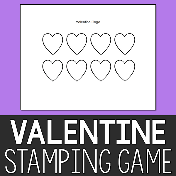 Valentine Stamping Game