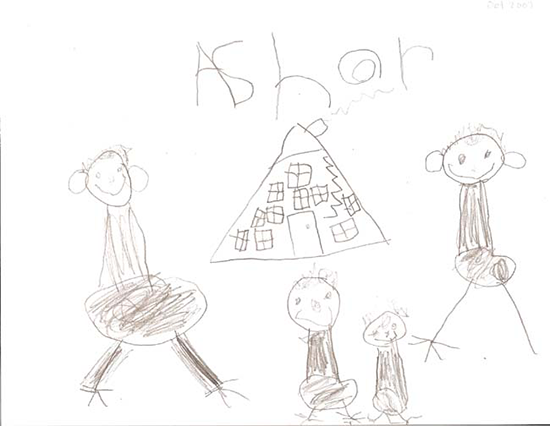 Family Portrait: Preschool Drawing