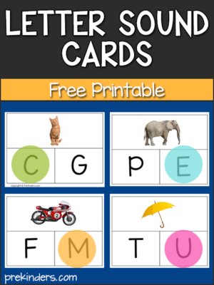 pre k reading printables Printable Letter Sounds Cards