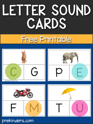 Printable Letter Sounds Cards