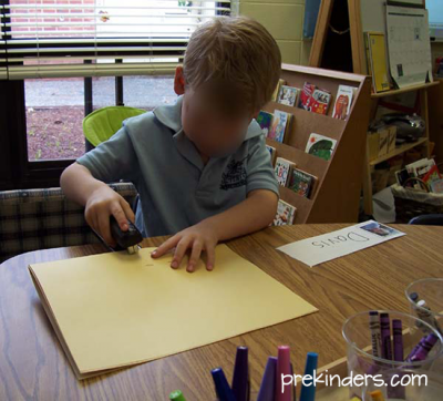 Making Books in Pre-K 