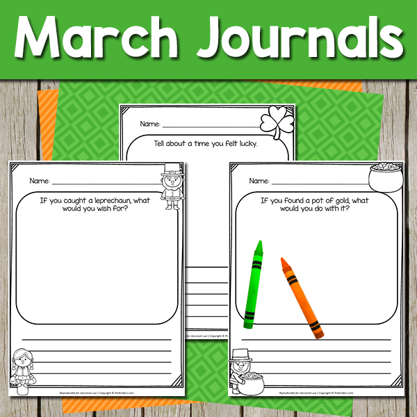 St Patrick Journal Pages