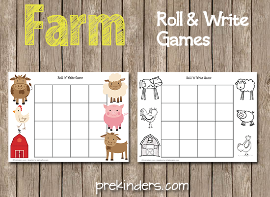 Farm Roll & Write Games
