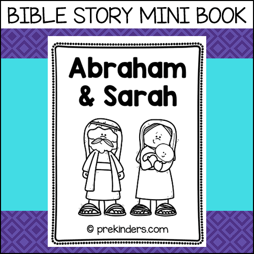 Abraham & Sarah Bible Story mini book