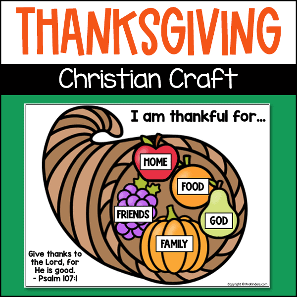 thanksgiving cornucopia christian craft