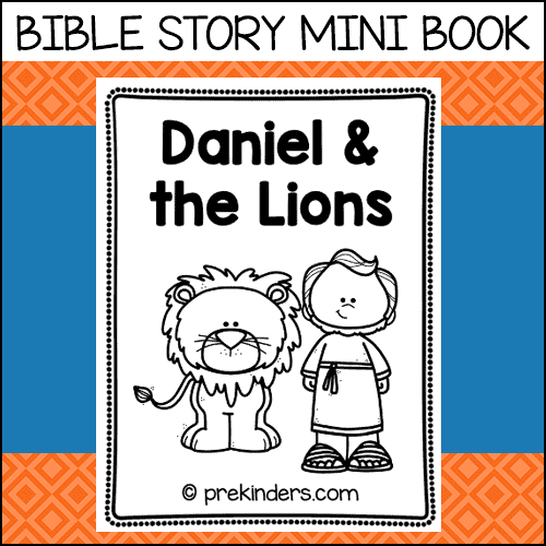 Daniel in the Lion's Den Bible Story Mini Book