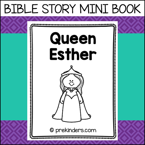 Esther Bible Story Mini Book