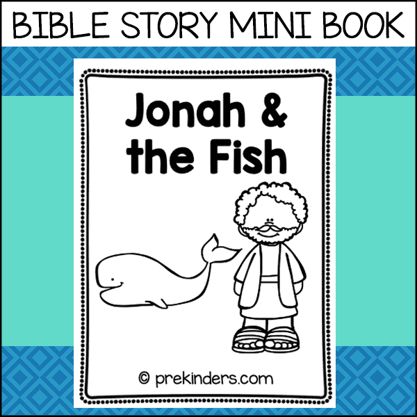 Jonah Bible Story mini book