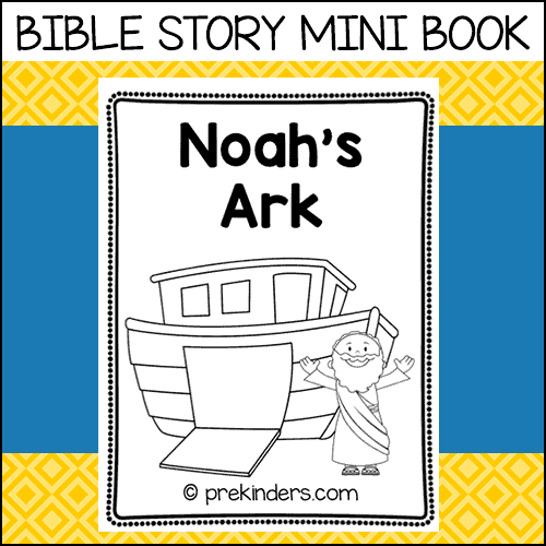 Noah's ark Bible Story Mini Book
