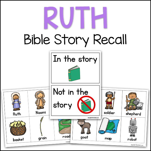 Ruth and Naomi Bible Story Recall