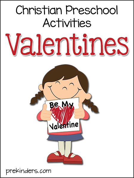 Valentines Christian Preschool Activities