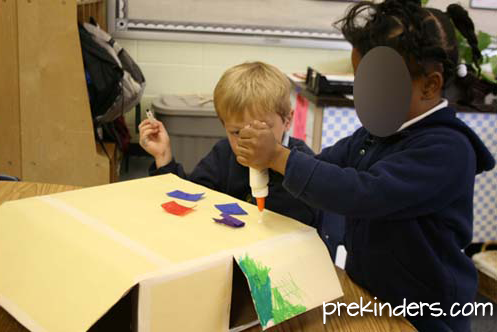 Make a Doghouse with Preschoolers