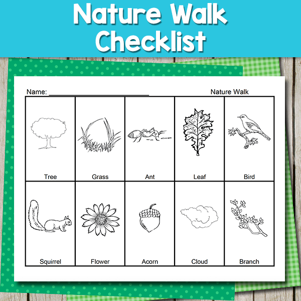 Nature Walk Checklist