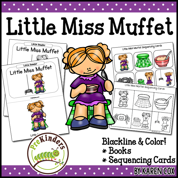 Little Miss Muffet activities