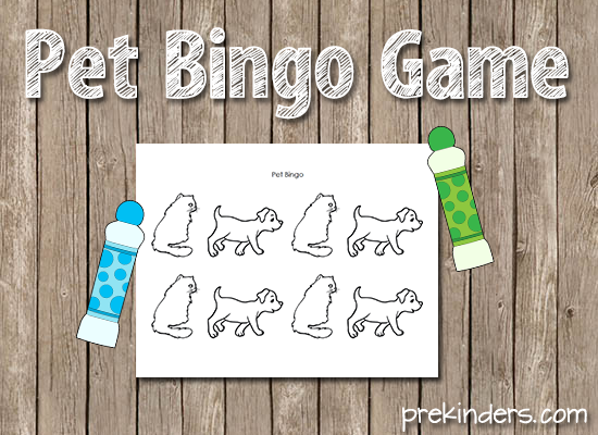 Pet Bingo Game