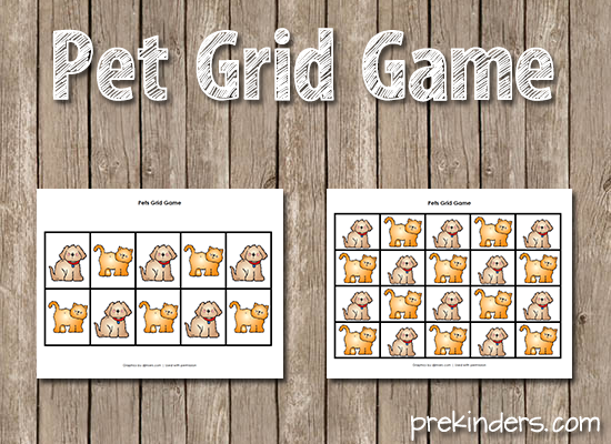 Pet Grid Game