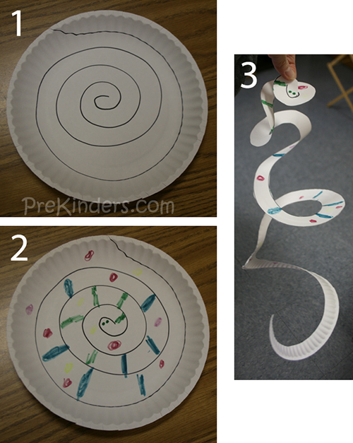 Spiral Snake Art