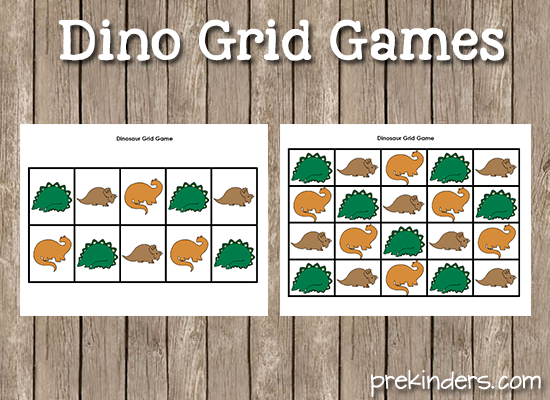 Dino Grid Games