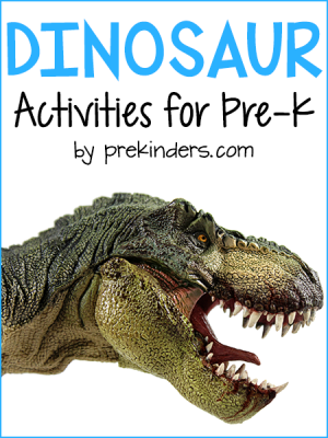 Dinosaur Activities for Preschool, Pre-K