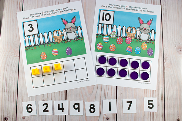 Easter Ten Frame Game