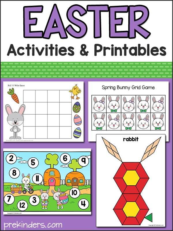 Easter Activities for Pre-K, Preschool