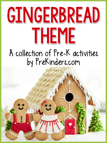 Printable Gingerbread House Preschool Games (Instant Download) 