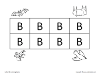 Letter B Game