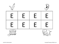 Letter E Game