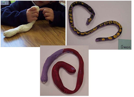 Modeling Snakes: Preschool Art