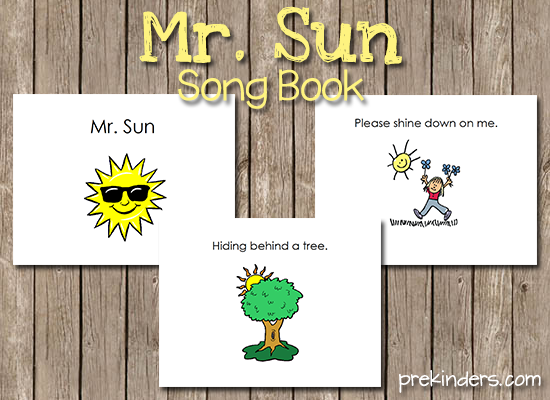 Mr Sun Song Book