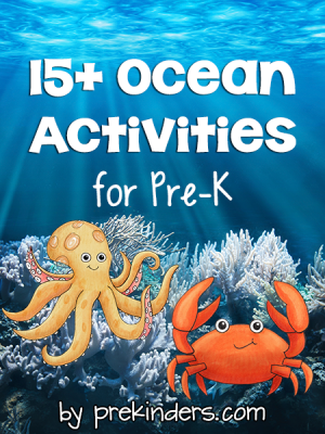 Ocean Activities for Pre-K, Preschool