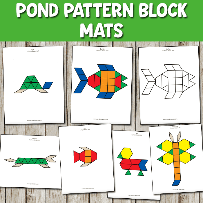 Pond Pattern Block Mats