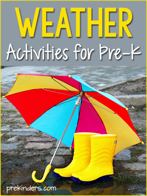 Weather Activities for Preschool